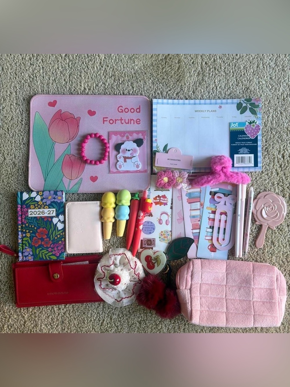 Cute Stationery & Accessories bundle